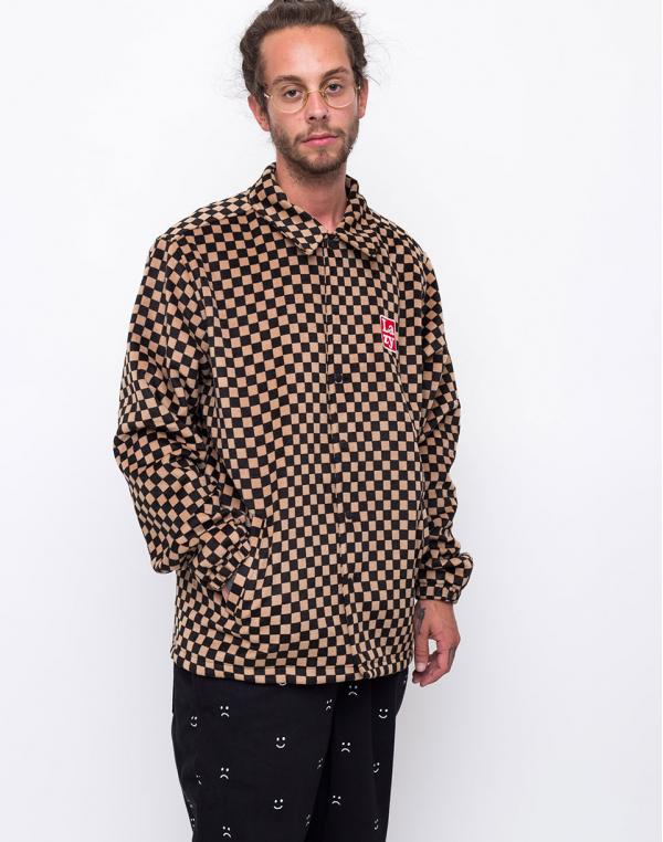 Lazy Oaf Checkerboard Brown M