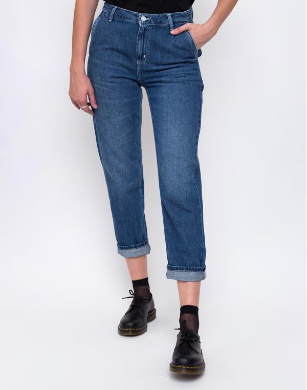 Carhartt WIP Pierce Blue dark stone washed 27