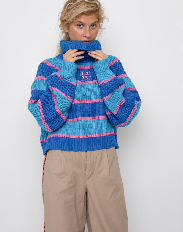 Lazy Oaf Stripy Roll Blue L