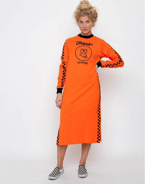 Lazy Oaf Thanks For Nothing Orange M