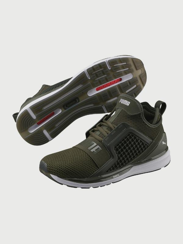 Boty Puma IGNITE Limitless Weave Zelená