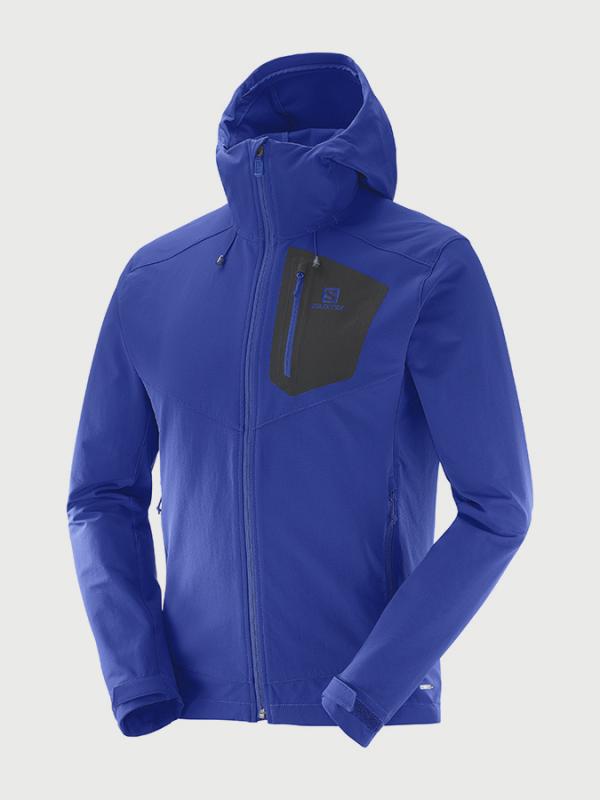 Bunda Salomon Ranger Softshell Jkt M Modrá