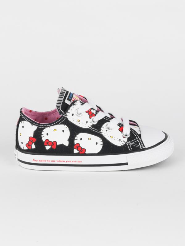 Boty Converse CTAS Classic X Hello Kitty Černá
