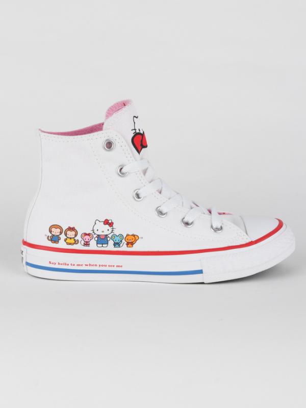 Boty Converse CTAS Classic X Hello Kitty Bílá