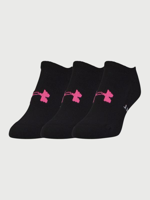 Ponožky Under Armour Athletic Solo 3 Pack Černá