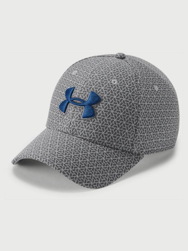 Kšiltovka Under Armour Men\'s Printed Blitzing 3.0 Šedá
