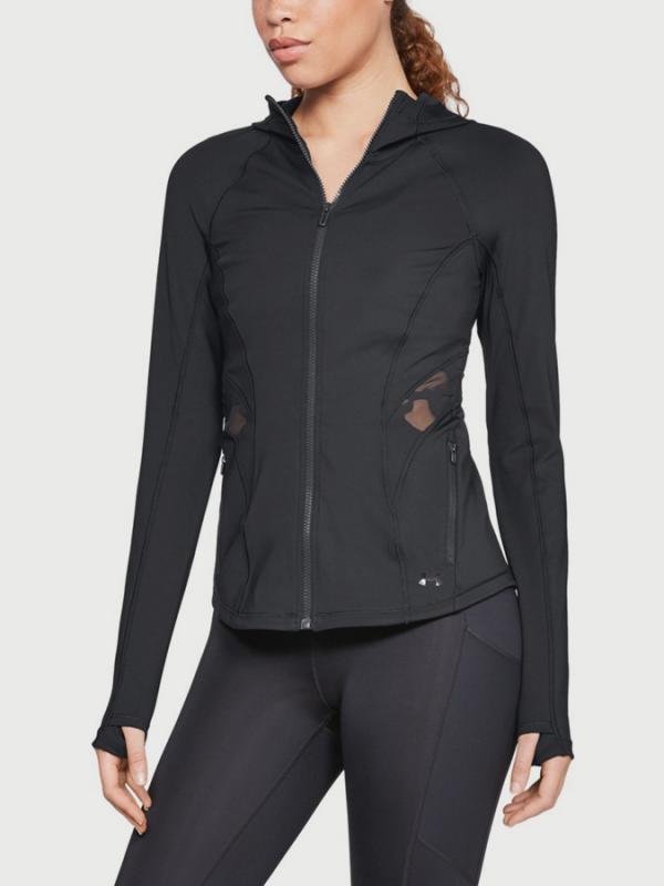 Bunda Under Armour Breathelux Bonded Cutout FZ Černá