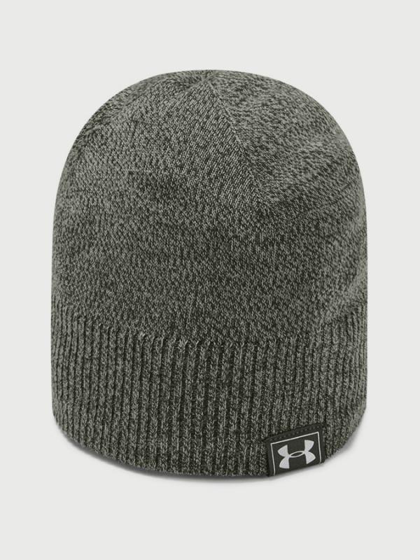 Čepice Under Armour Men\'s Reactor Knit Beanie Zelená