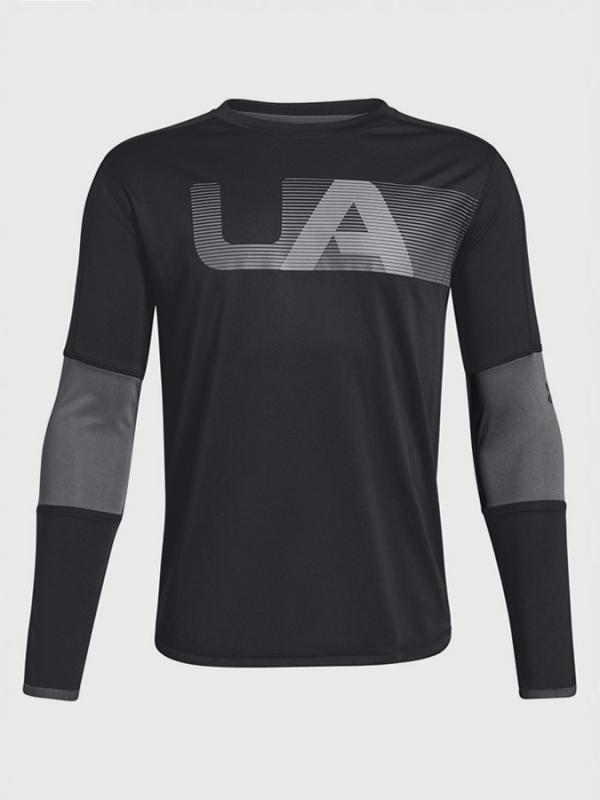 Tričko Under Armour Tech LS Tee Černá