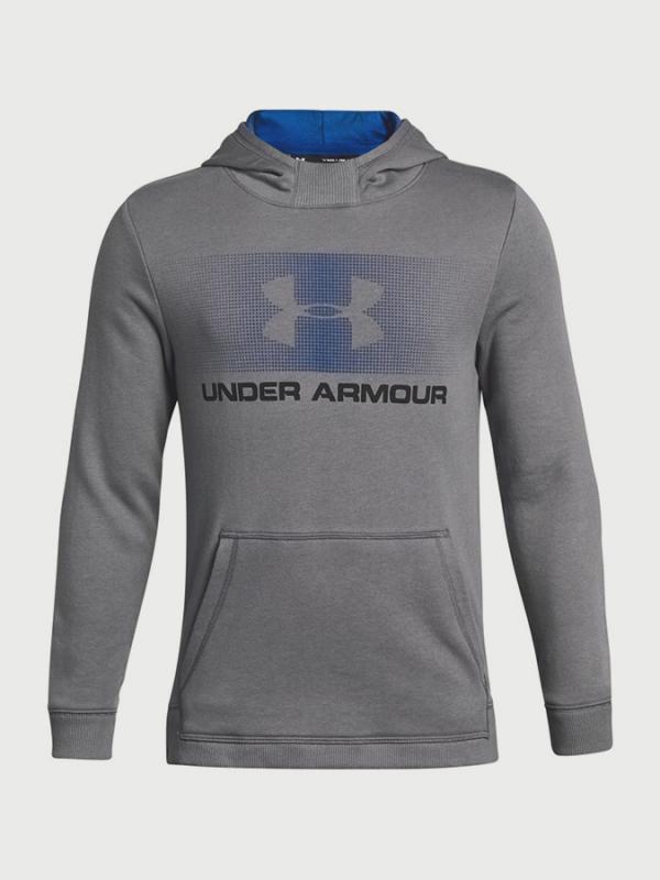 Mikina Under Armour Ctn French Terry Hoody Šedá