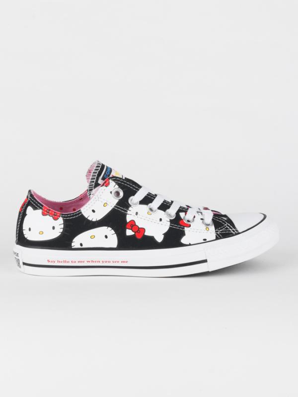 Boty Converse CTAS Classic X Hello Kitty Černá
