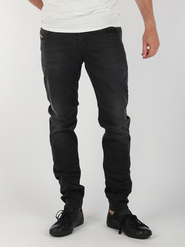 Džíny Diesel Troxer L.34 Pantaloni Černá