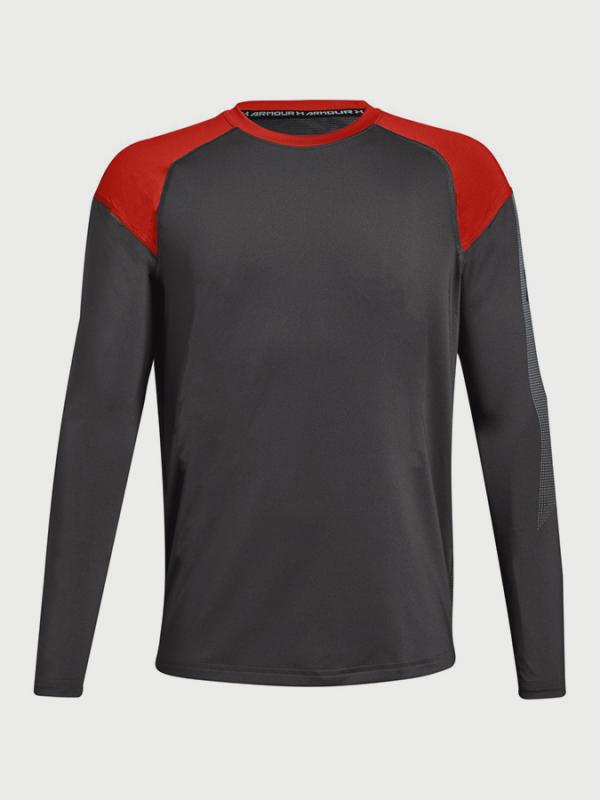 Tričko Under Armour Raid LS Šedá