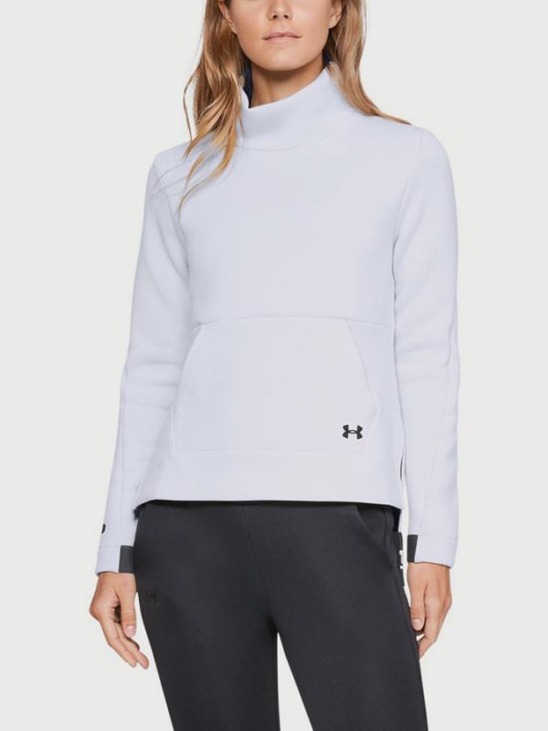 Tričko Under Armour MOVE MOCK Bílá