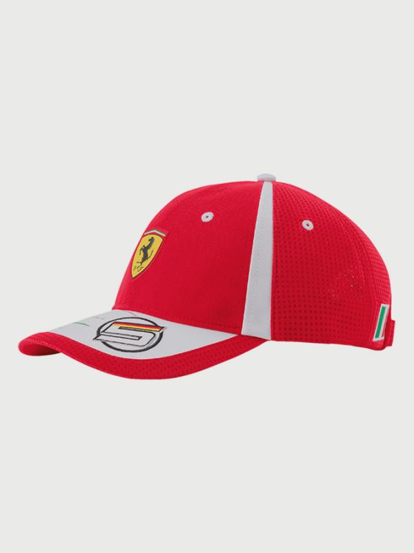 Kšiltovka Puma SF Replica Vettel cap Červená