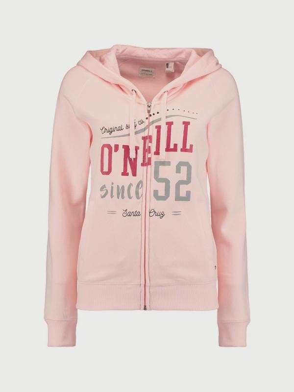 Mikina O´Neill LW Logo Zip Hoodie Růžová