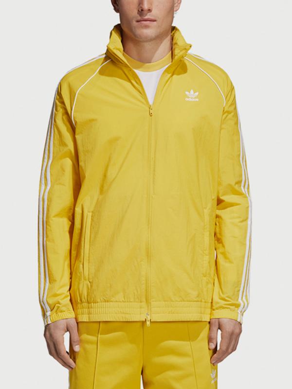 Bunda adidas Originals Sst Windbreaker Žlutá