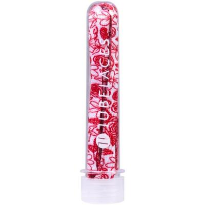 Tubelaces White Flower Pack White/ Red