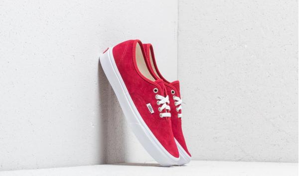 Vans Authentic (Pig Suede) Scooter/ True White