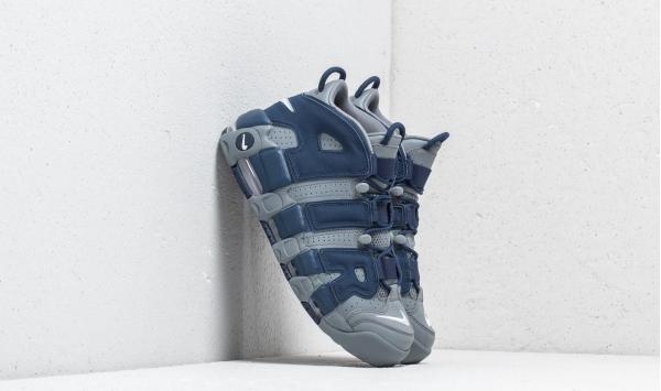 Nike Air More Uptempo '96 Cool Grey/ White-Midnight Navy