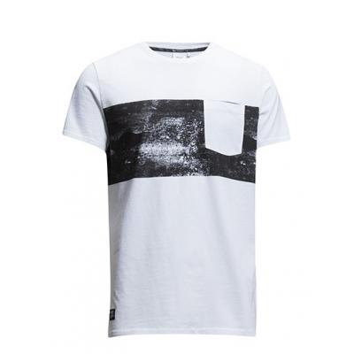 WeSC Concrete Stripe Tee White