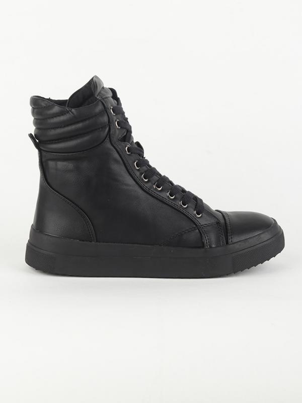 Boty Primadonna Calzatura Sneakers Eco-Pelle Nero Černá