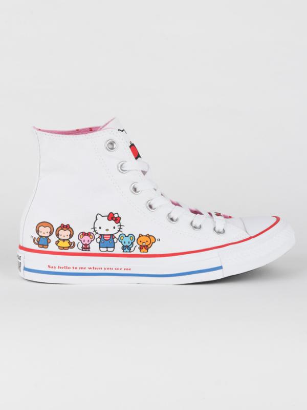 Boty Converse CTAS Classic X Hello Kitty Bílá