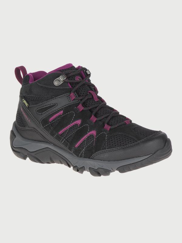 Boty Merrell Outmost Mid Vent Gtx Černá