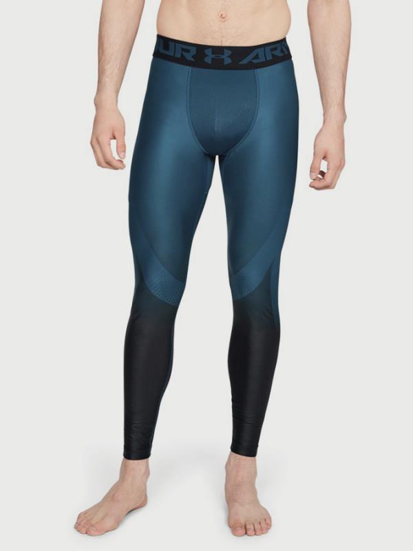 Kompresní legíny Under Armour HG 2.0 Legging Grphc Modrá