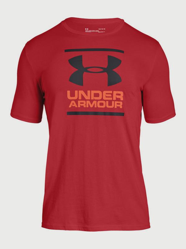 Tričko Under Armour GL Foundation SS T Červená