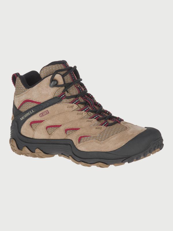 Boty Merrell Cham 7 Limit Mid Wp Hnědá