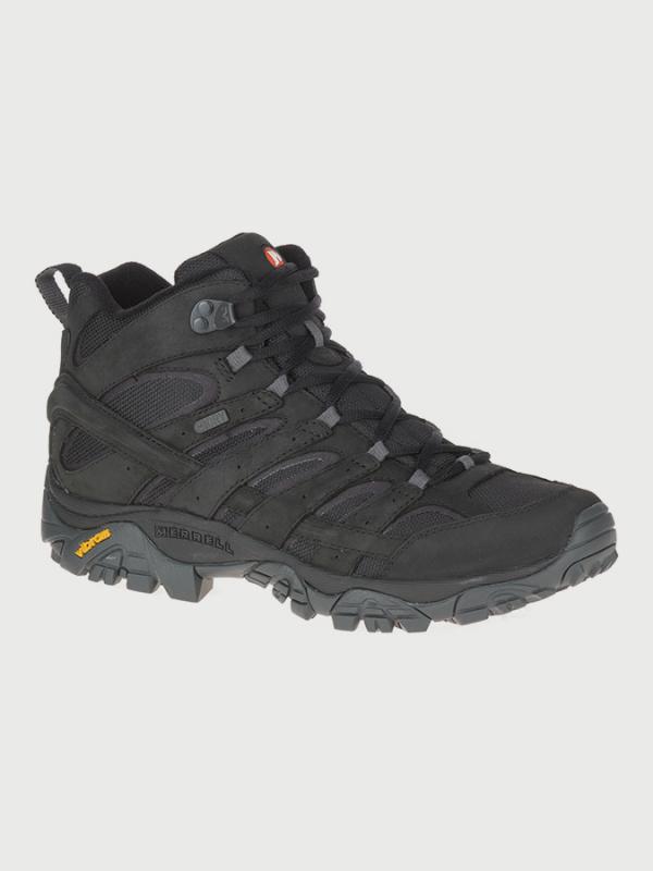Boty Merrell Moab 2 Smooth Mid Wp Černá