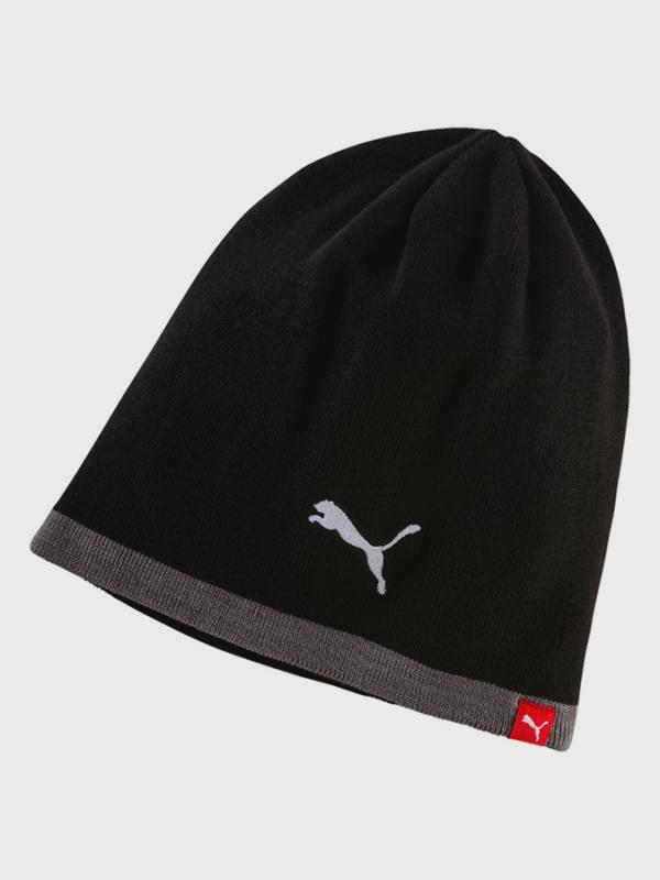 Čepice Puma Reversible Beanie Černá