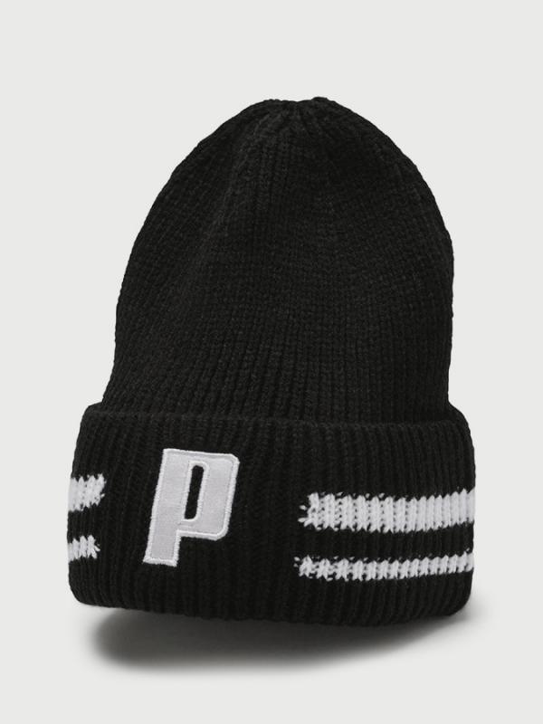 Čepice Puma Retro beanie Černá