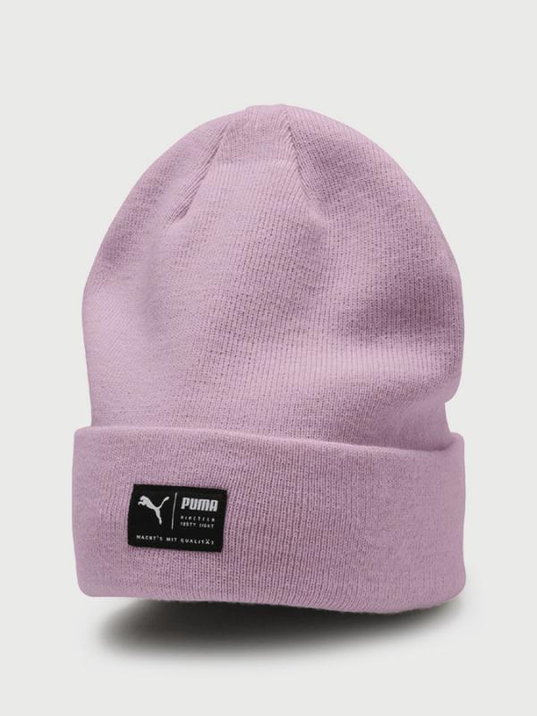 Čepice Puma ARCHIVE heather beanie Růžová