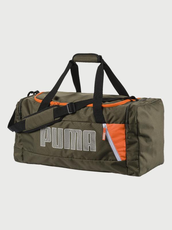 Taška Puma Fundamentals Sports Bag M II Zelená