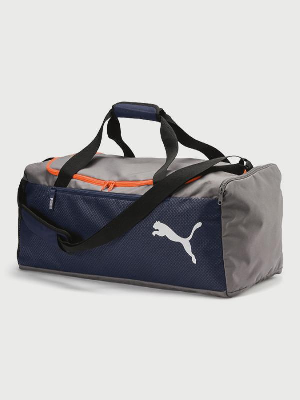 Taška Puma Fundamentals Sports Bag M Modrá