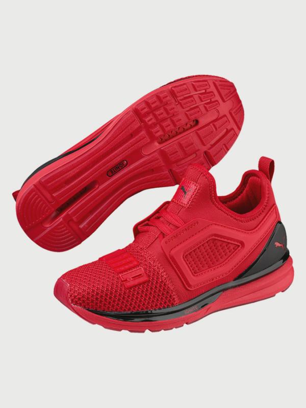 Boty Puma IGNITE Limitless 2 Jr Červená