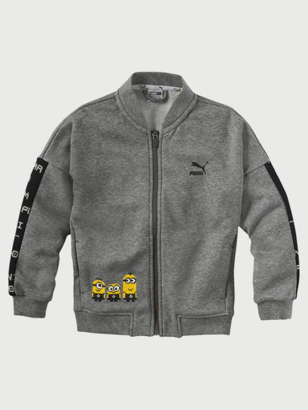 Mikina Puma Minions Bomber B Šedá