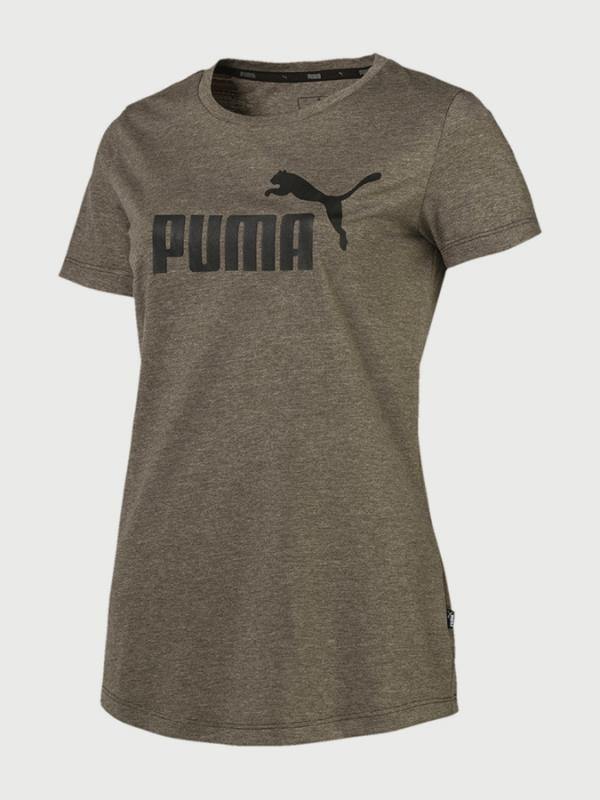 Tričko Puma Essentials+ Heather Tee Hnědá
