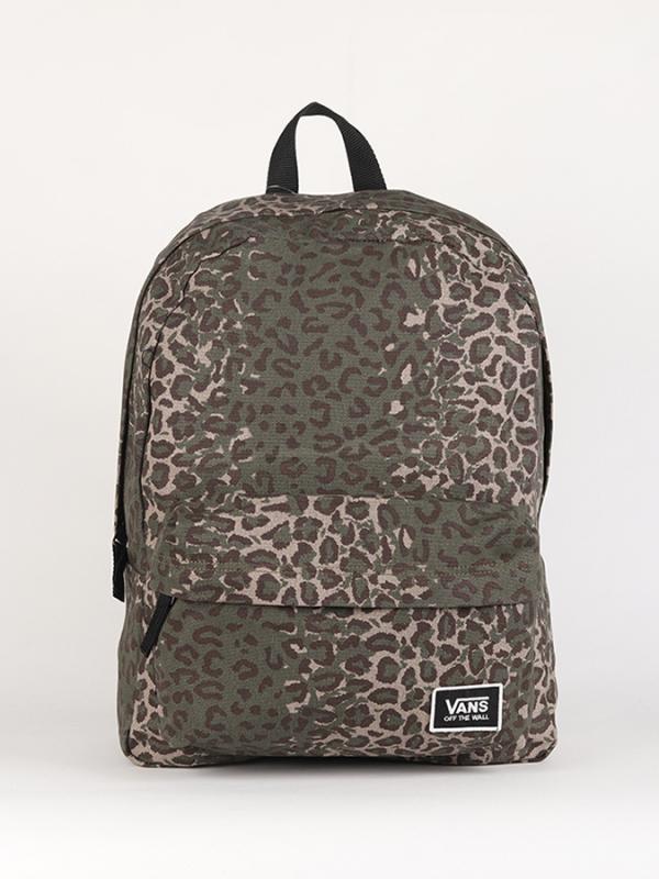 Batoh Vans WM Realm Classic Bac Leopard Camo Hnědá