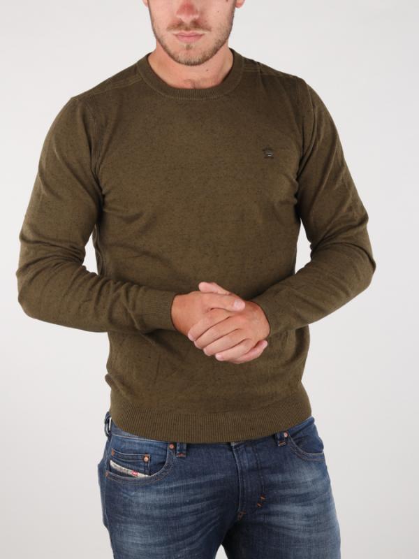 Svetr Diesel K-MANIKY PULLOVER Hnědá
