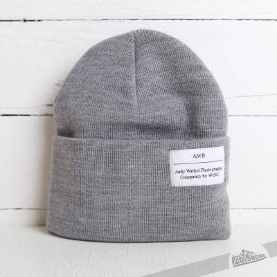 WeSC Warhol x WeSC Beanie Grey Melange