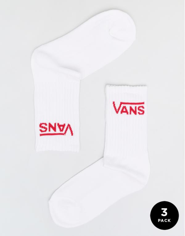 Vans Basic Crew White/Scooter
