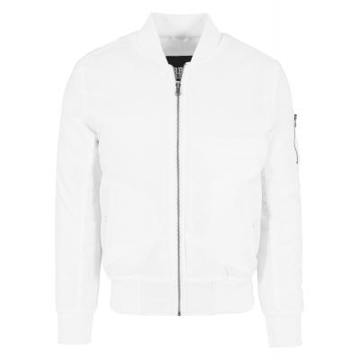 Urban Classics Basic Bomber Jacket White