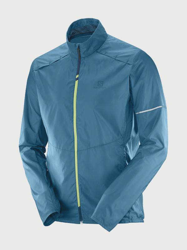 Bunda Salomon Agile Wind Jkt M Modrá