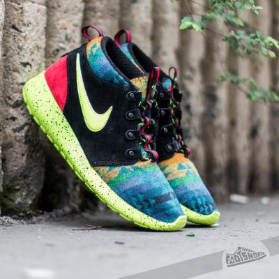 Nike Roshe One Mid Winter Pendleton (GS) Multicolor/ University Red/ Volt/ Photo Blue