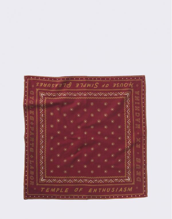 Deus Ex Machina Sanders Bandana Rumba Red