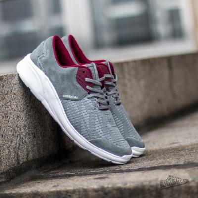 Supra Noiz Steel/ Burgundy- White