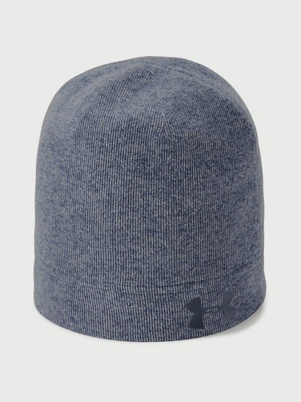 Čepice Under Armour Men's Sweater Fleece Beanie Modrá
